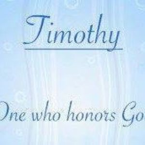 Meet your Posher, Timothy